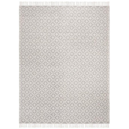 Safavieh 5 x 8 ft. Natura Collection Global Rectangle Hand Woven RugGrey NAT318F-5